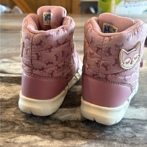 Geox Kids Patterned Boots - Picture 3 of 7